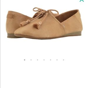 Toms honey leather shoes